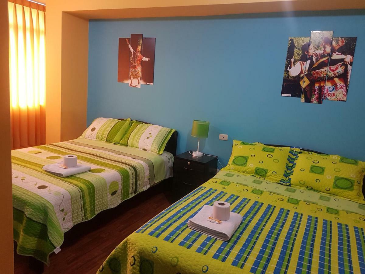 Hostal Los Pinos Huancayo Esterno foto